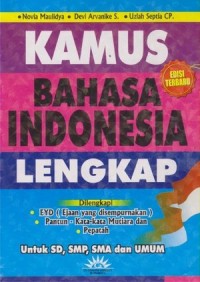 Kamus Bahasa Indonesia Lengkap