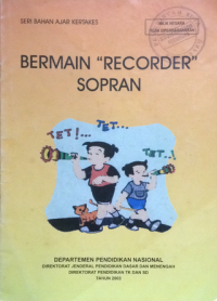 seri bahan ajar kertakes bermain recorder