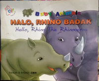 Image of baby animal : hallo, rhino badak - hallo, rhino the rhinoceros