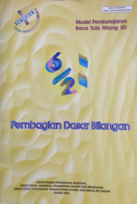 model pembelajaran baca tulis hitung sd : pembagian dasar bilangan