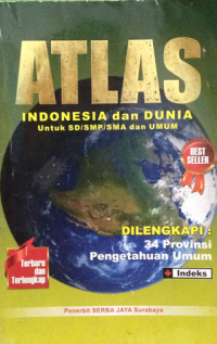 atlas indonesia dan dunia untuk sd/smp/sma dan umum
