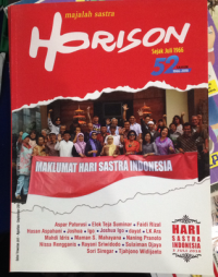 Image of majalah sastra horison edisi 3 juli 2018