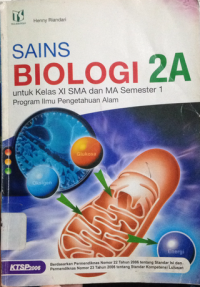 Sains Biologi 2A untuk SMA/MA Kelas XI