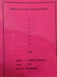 Image of kebudayaan prov. sulawesi barat