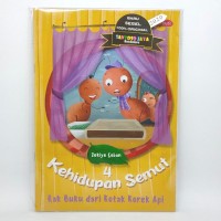 kehidupan semut : rak buku dari kotak korek api