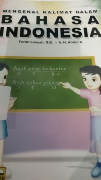 mengenal kalimat dalam bahasa indonesia