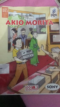 Komik Biografi Orang Sukses AKIO MORITA