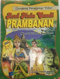 Dongeng pengantar tidur-asal mula candi prambanan
