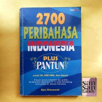 Image of 2700 Peribahasa Indonesia Plus Pantun
