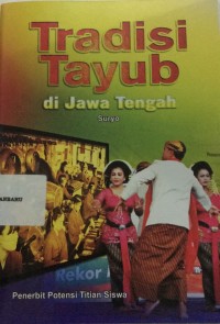 tradisi tayub di jawa tengah